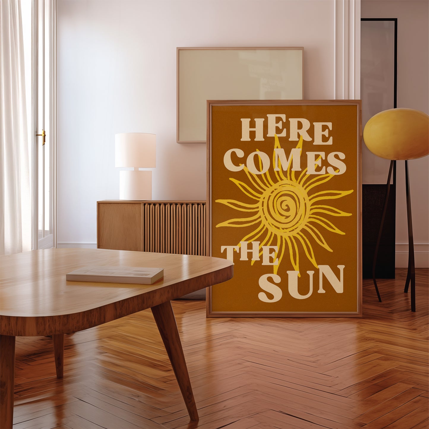 Here Comes the Sun (Burnt Orange)