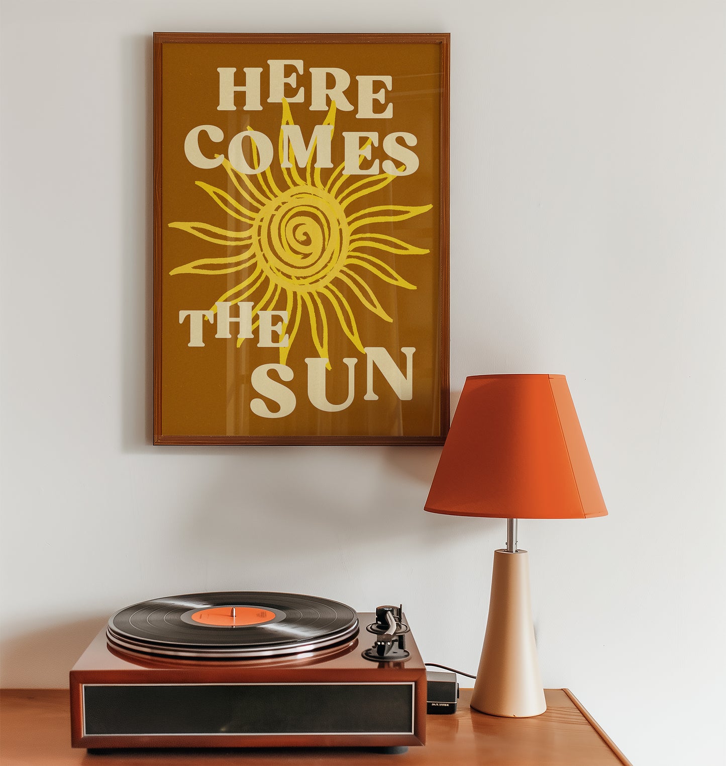 Here Comes the Sun (Burnt Orange)
