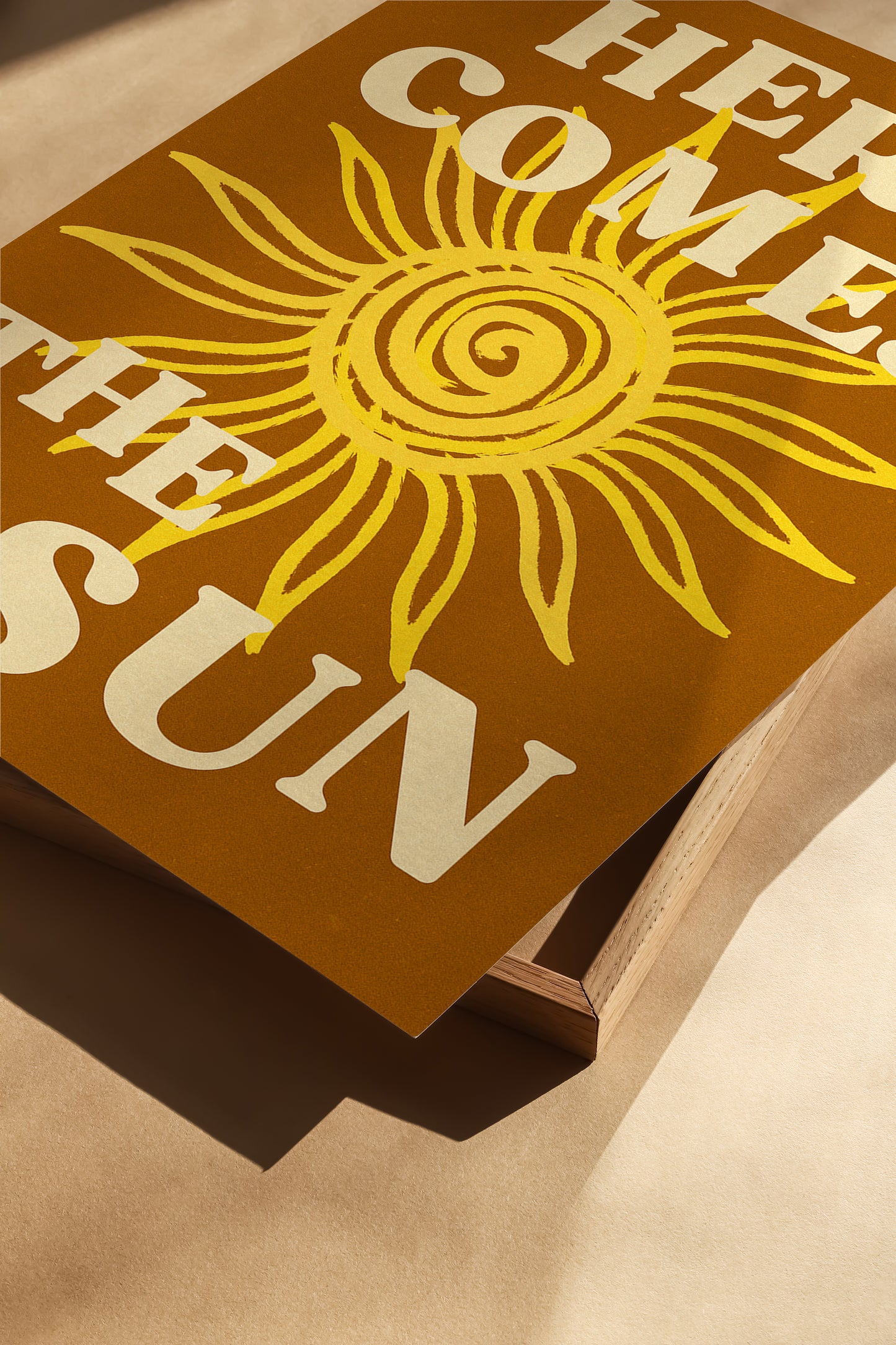 Here Comes the Sun (Burnt Orange)