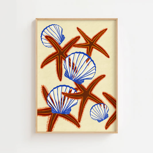 Starfish and Seashells