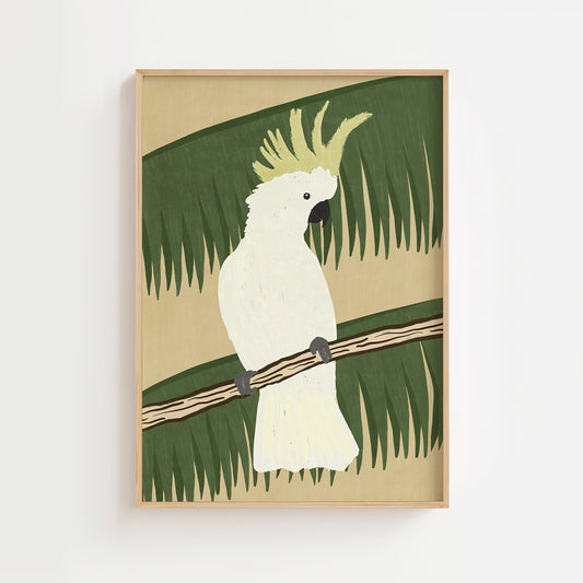 Yellow-Crested Cockatoo