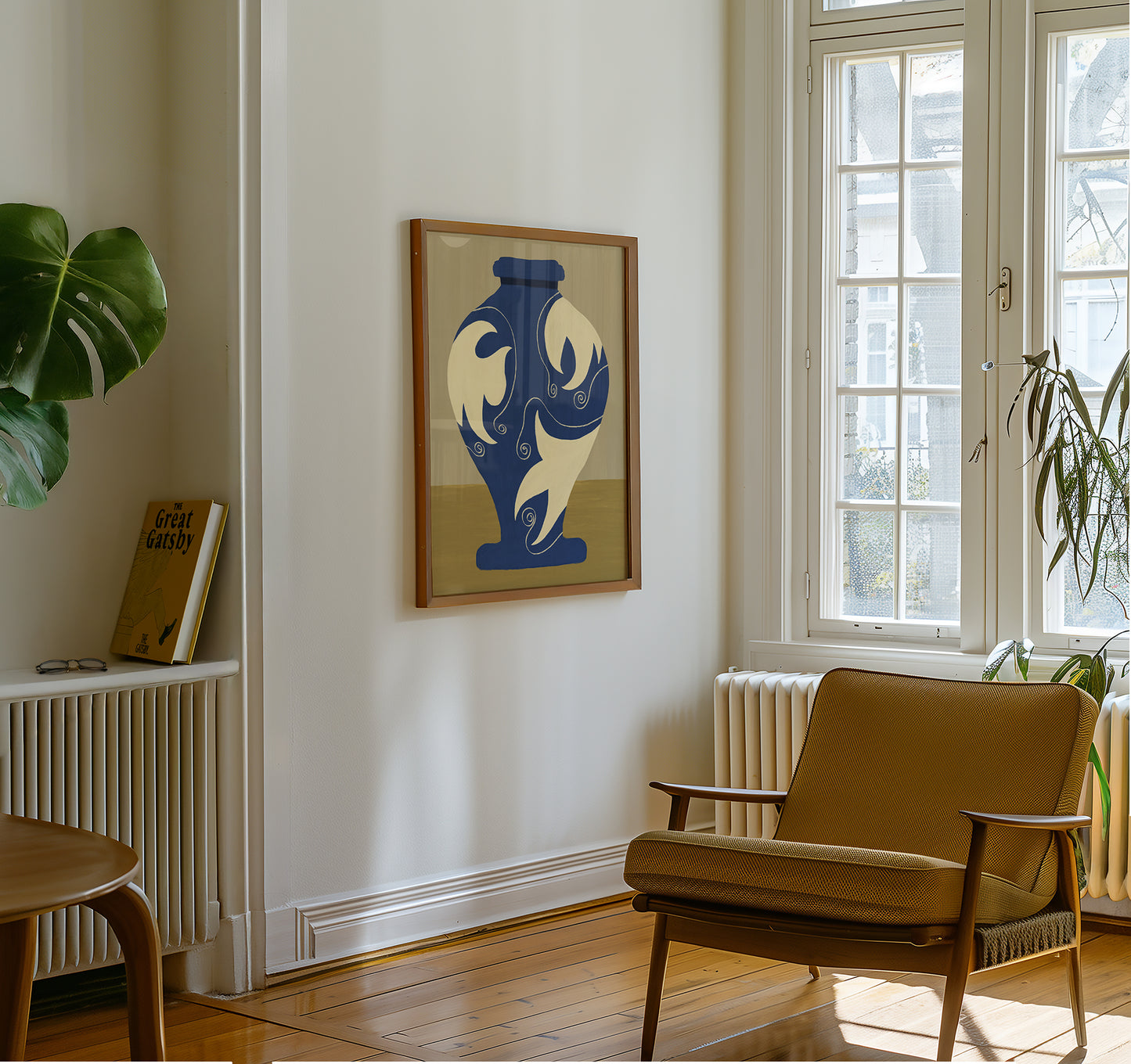 Vase in Cobalt